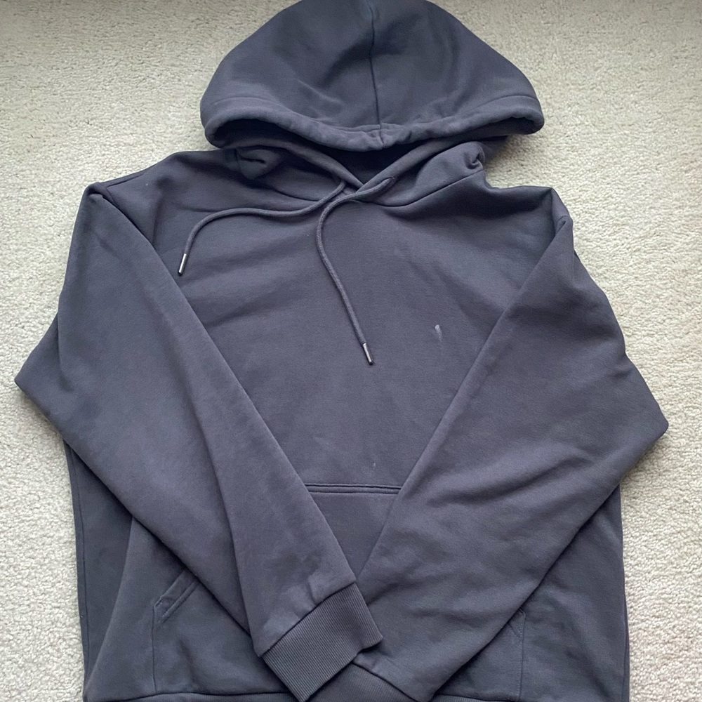 H&M Charcoal Hoodie for Men